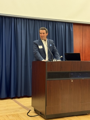 Incoming President Kevin Pierson 