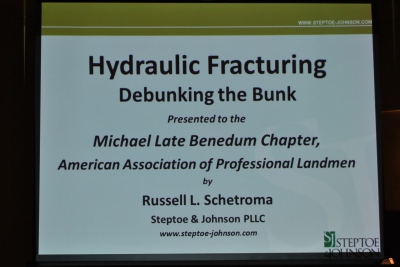 Subject: Hydraulic Fracturing